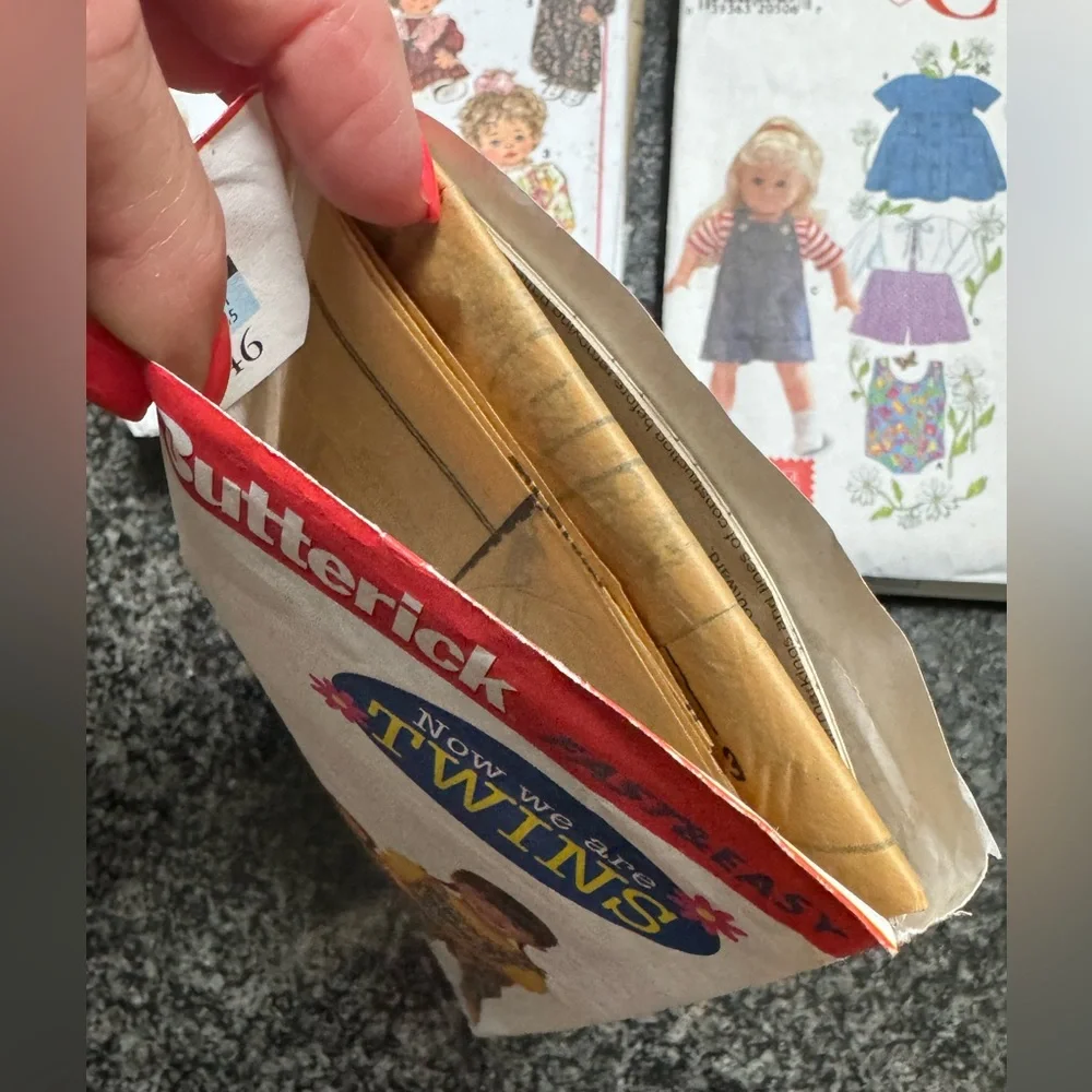 5 Sewing Craft Baby Doll Child Clothing Patterns Butterick Simplicity New & Used - Picture 12 of 12